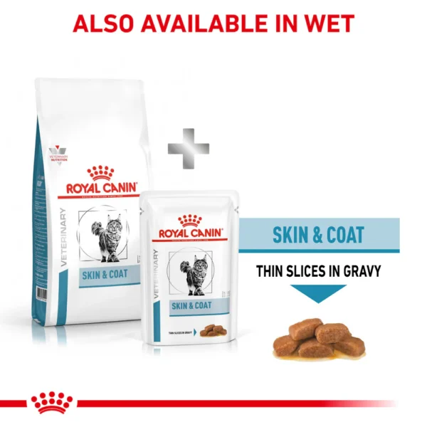 ROYAL CANIN® Skin & Coat Adult Dry Cat Food 400 gr - Gambar 7