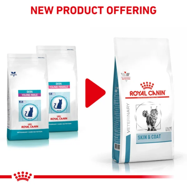 ROYAL CANIN® Skin & Coat Adult Dry Cat Food 400 gr - Gambar 2